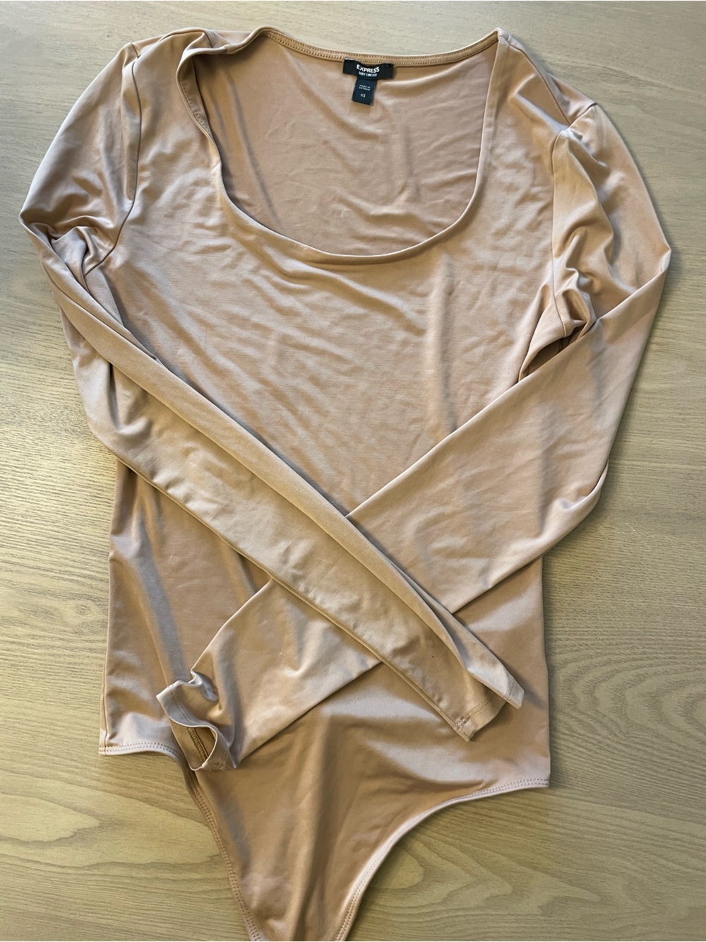 Beige Nude Bodysuit